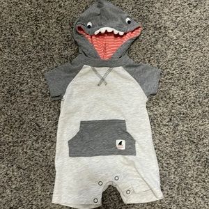 Shark hood outfit